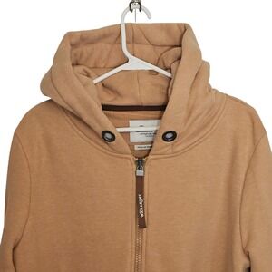Wanakome Adventure Mfg Co. Canada Full Zip Zeus Hoodie Sweatshirt XL Tan Winter